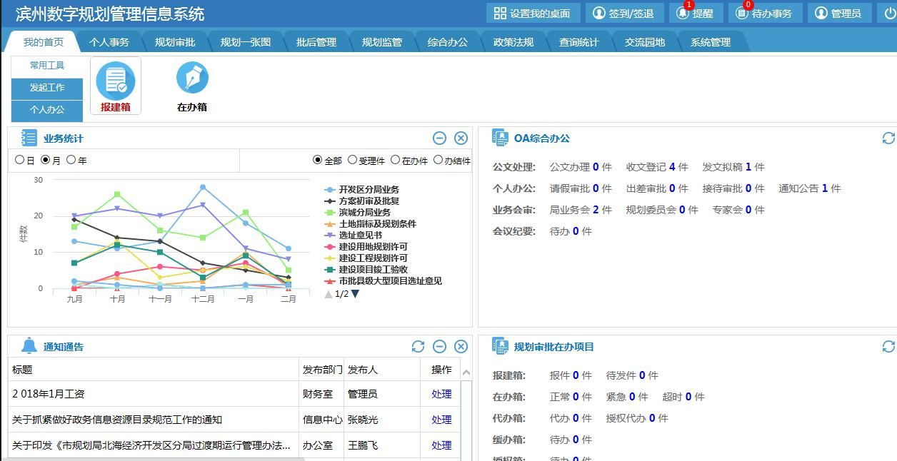 濱州市規劃管理信息系統